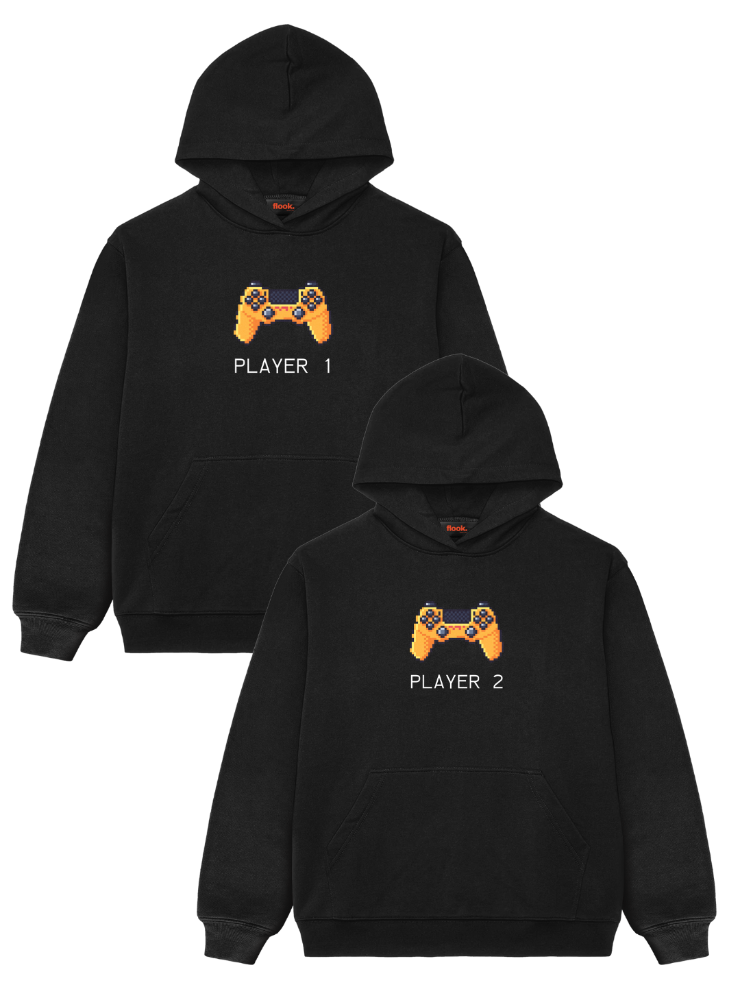 Player 1 Player 2 Couple Hoodie