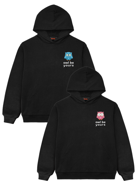 Owl Be Yours Couple Hoodies