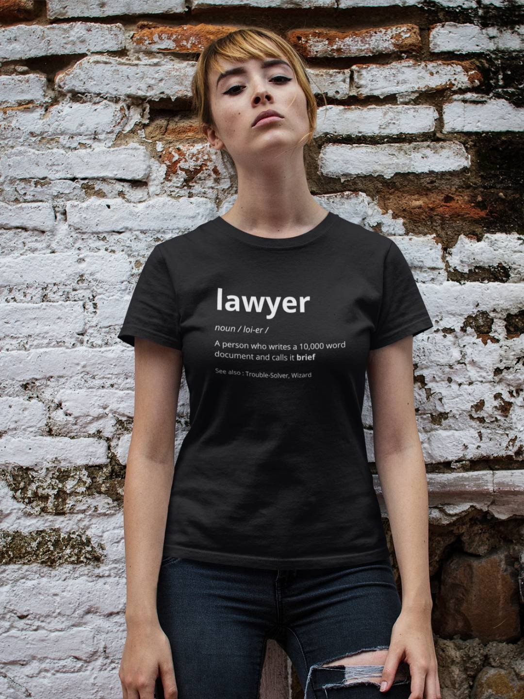 Lawyer Definition - Lawyer Tshirt