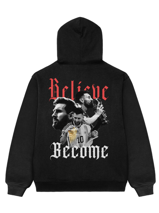 Messi Legends Black Hoodie