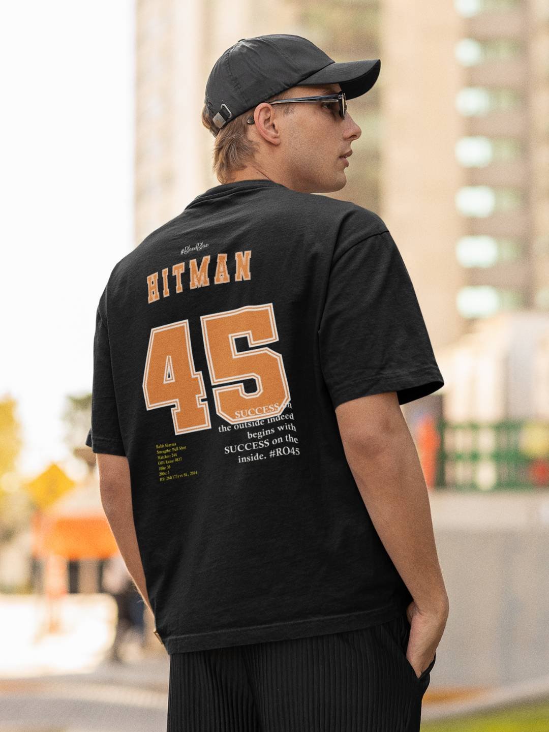 Hitman 45 Jersey Oversized Drop Shoulder T-Shirt – Flook Lifestyle